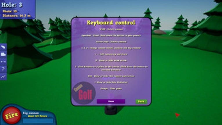 Cannon Golf screenshot