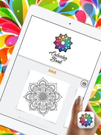 Coloring Book 4 Adults Image