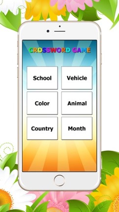 Crossword game for intelligent: Word Search puzzle in the letters table Image