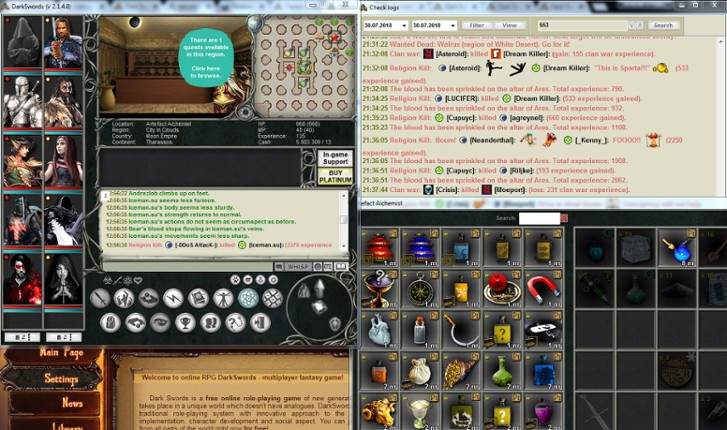 Dark Swords screenshot