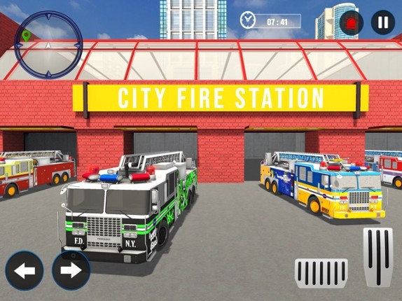 FIREFIGHTER - Fire Truck Games screenshot