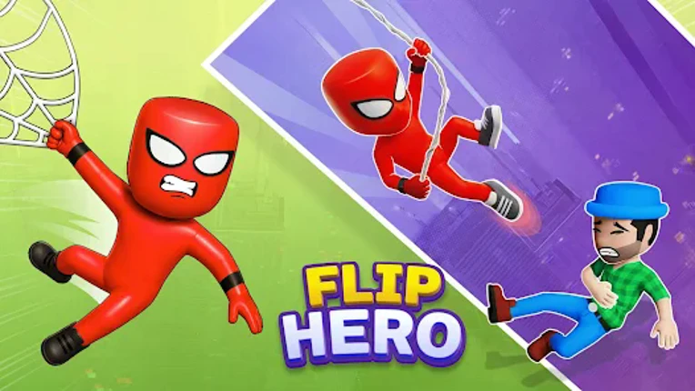 Web Flip Hero: Swing & Hit Image