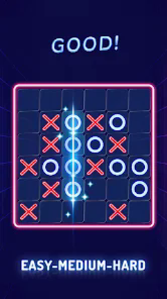 Tic Tac Toe - XO Glow screenshot