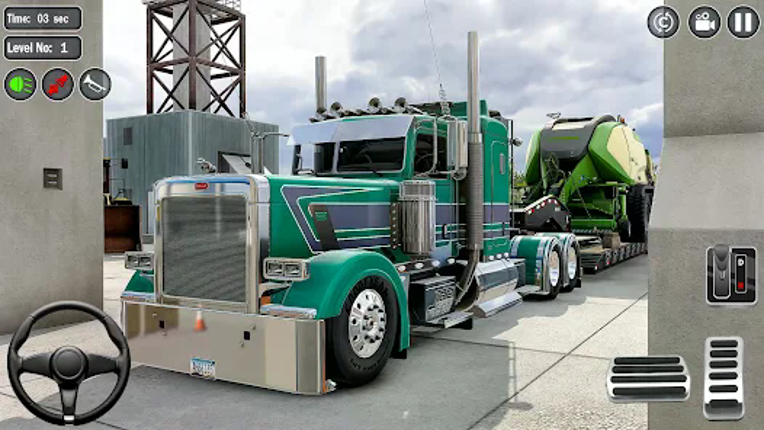 US Truck Driving Cargo Game 3D screenshot