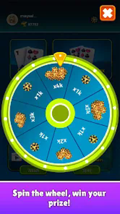 Trix King of Hearts Card Game screenshot