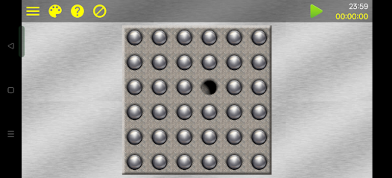 Marble Solitaire Puzzle screenshot