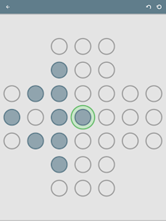 Peg Solitaire - Puzzle Game screenshot