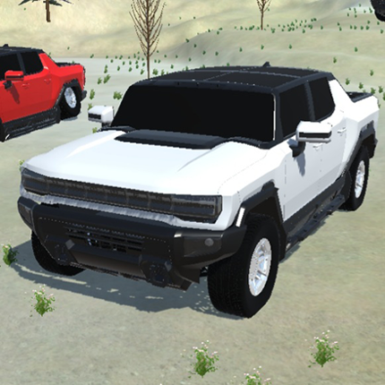 Driving Offroad Hummer 4x4 Image
