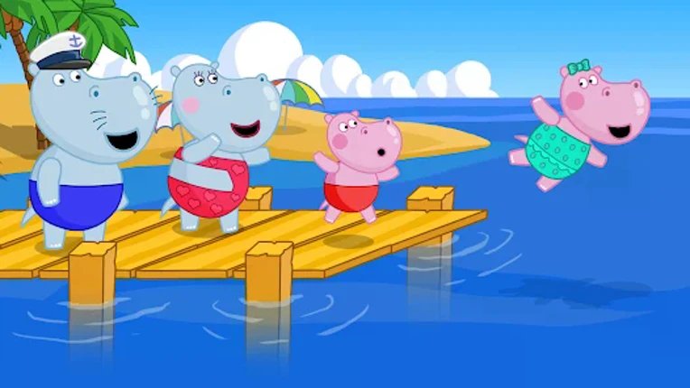 Kids beach adventures Image