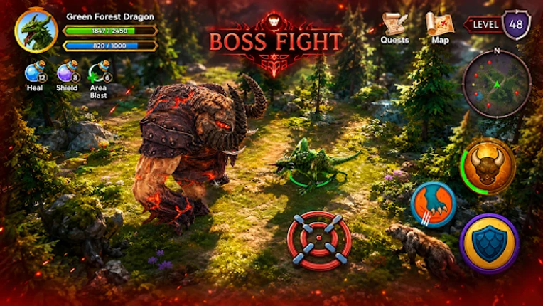 Dragon Guardians: Action RPG screenshot