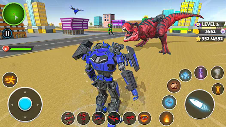Dino Transform Robot Games Image
