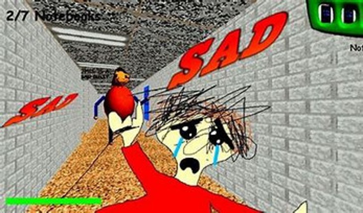 Baldi Basics Super Remake Slow screenshot