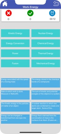 High School Physics Flashcards screenshot