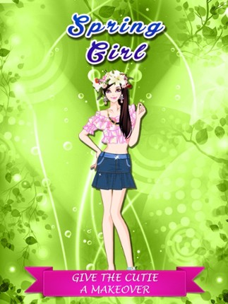 Little Spring Girl - Dress Up! Game about makeover and make-up screenshot