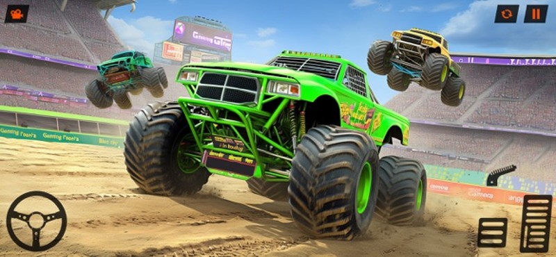 Monster Truck 4x4 Jeep Games screenshot