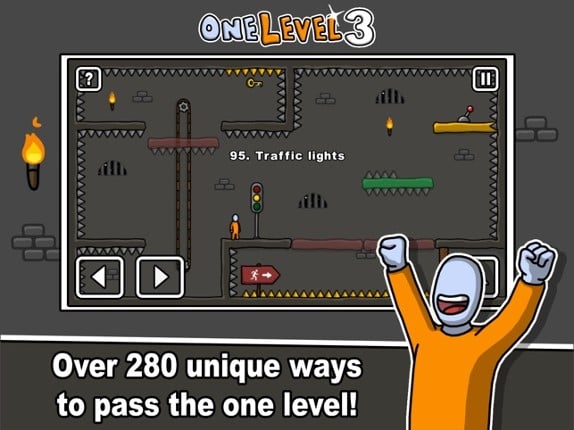 One Level 3 Stickman Jailbreak screenshot