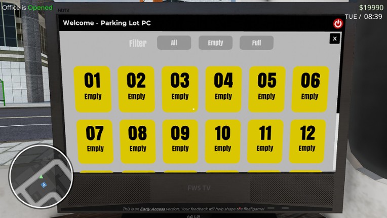 Parking Lot Simulator: Car Collector screenshot