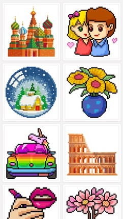 Pixel Coloring-Color by Number screenshot