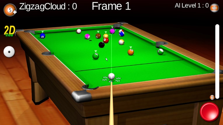 Quick Break Pool screenshot
