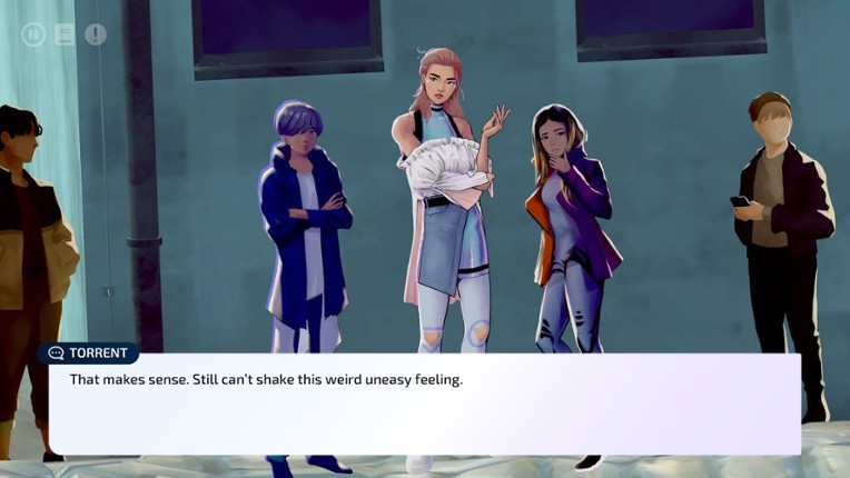 Solace State: Emotional Cyberpunk Stories screenshot