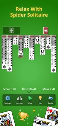 Spider Solitaire Classic. screenshot