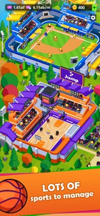 Sports City Tycoon: Idle Game screenshot