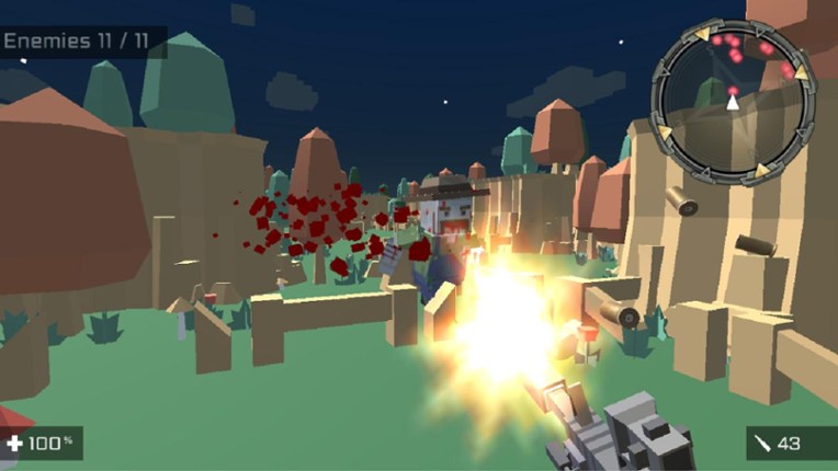 Square Head Zombies screenshot