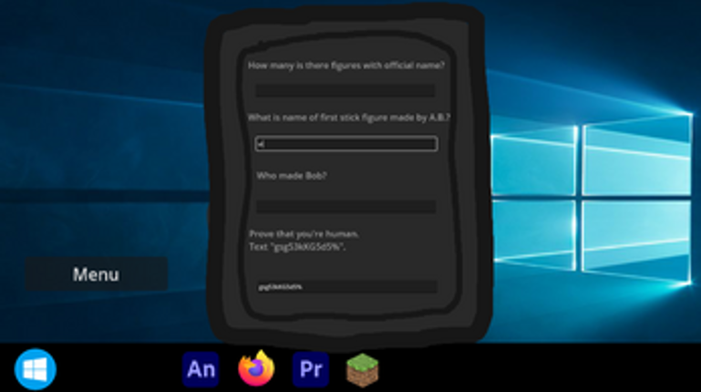 Stick Figures Battle Image