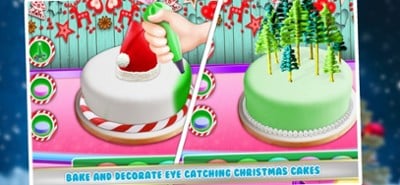 Trendy Rainbow Christmas Party Image