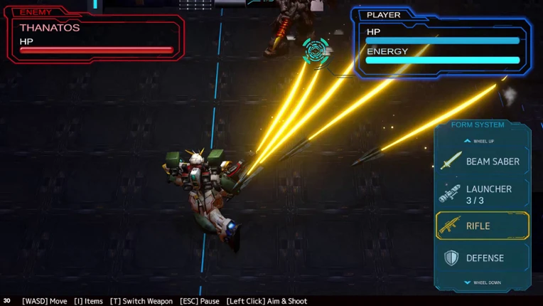 VOID ARMOR: FORM DRIVE screenshot