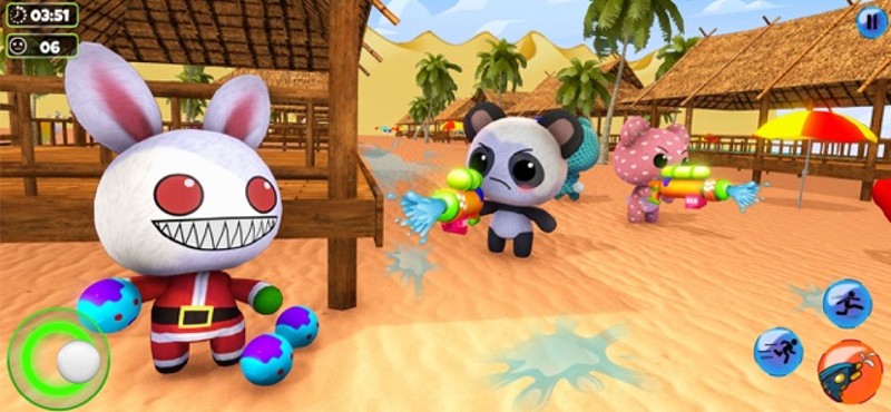 Water Park Battle Ground 3D Image