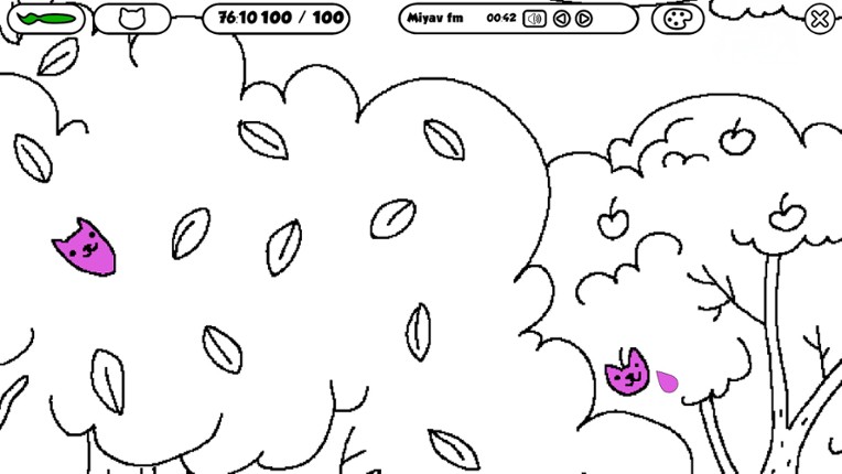 100 Cats Lost In France Find & Color screenshot