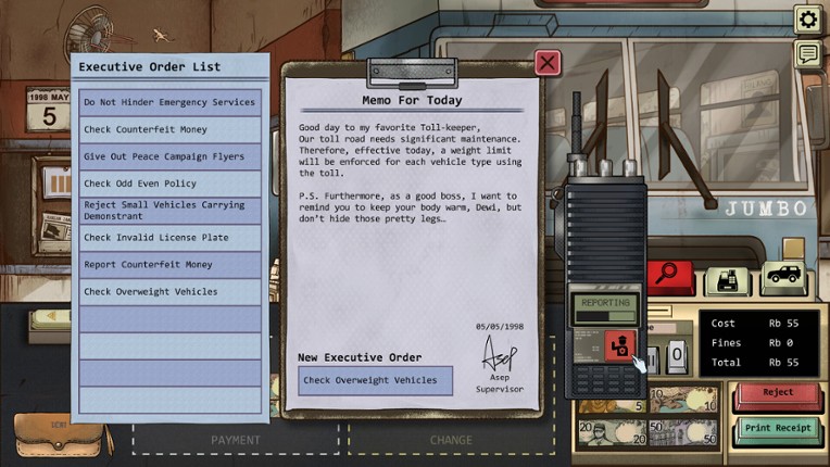 1998: The Toll Keeper Story screenshot