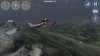 Airplane Fly the Swiss Alps Flight Simulator Image