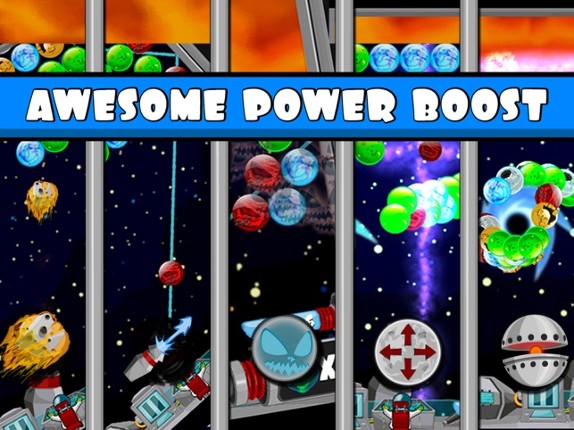 Bubble Planets - Blitz Bust balls screenshot