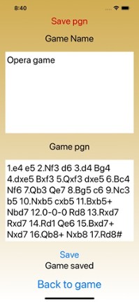 Chess - pgn screenshot