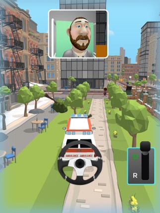 Emergency Ambulance 3D Image