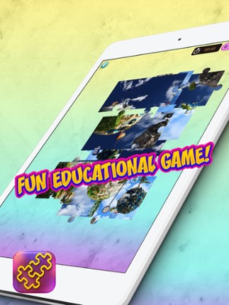 Fun Jigsaw Puzzle Free – Best Educational Match.ing Game for Kid's Brain Train Image