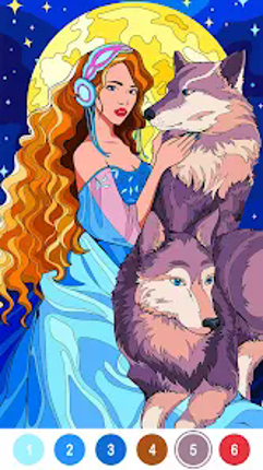 ColorPlanet® Paint by Number screenshot