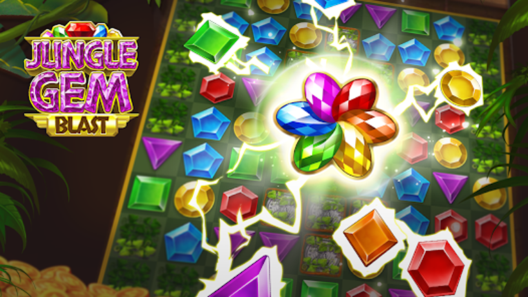 Jungle Gem Blast: Wild Jewels screenshot