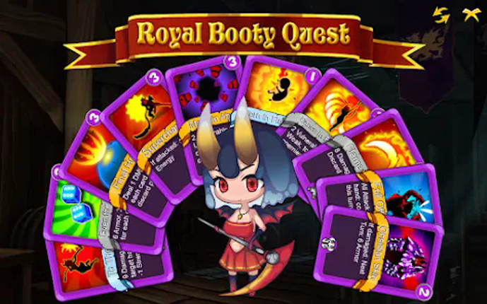 Royal Booty Quest: Card Roguel screenshot