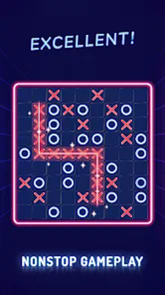 Tic Tac Toe - XO Glow screenshot