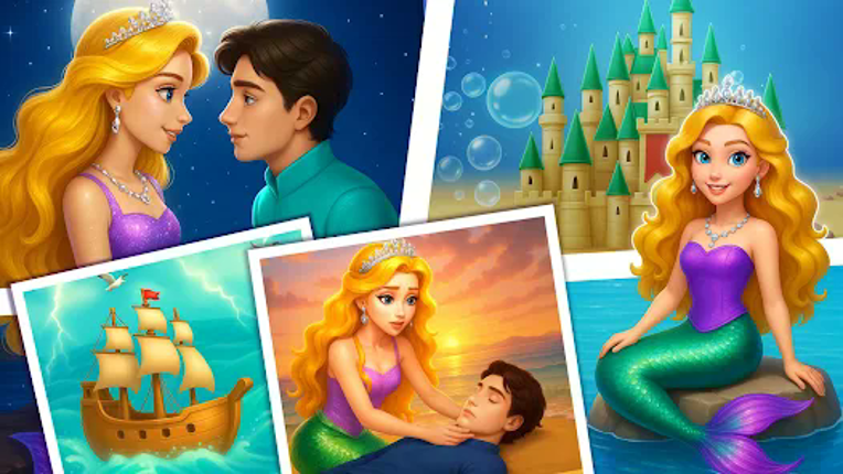 Mermaid Rescue Love Story Game Image