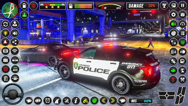 Police Chase Car Game Offline screenshot