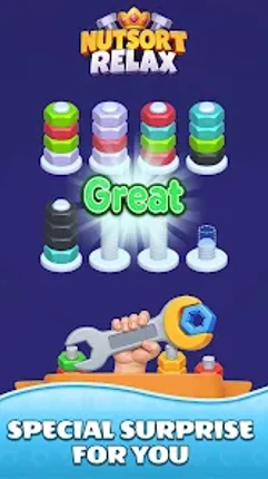 Nut Sort Relax screenshot
