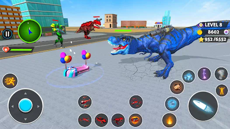 Dino Transform Robot Games Image