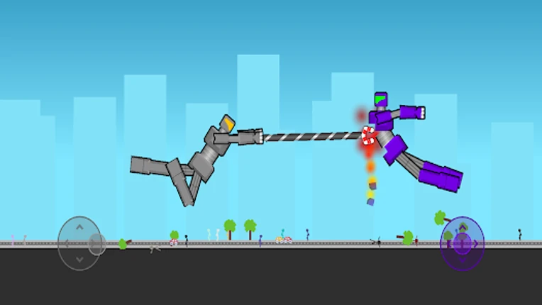 MechaStick Fighter screenshot
