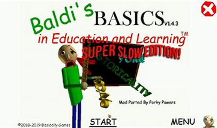 Baldi Basics Super Remake Slow screenshot