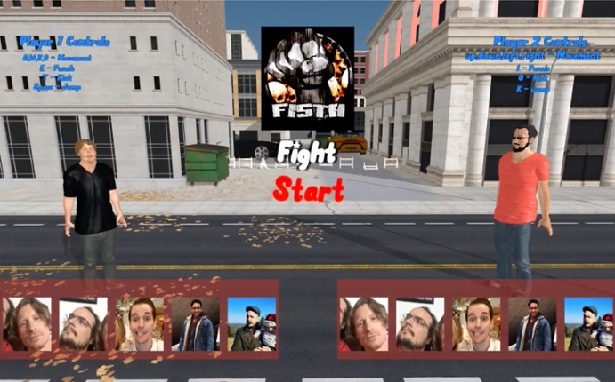 Fista Fight (2019) Game Cover