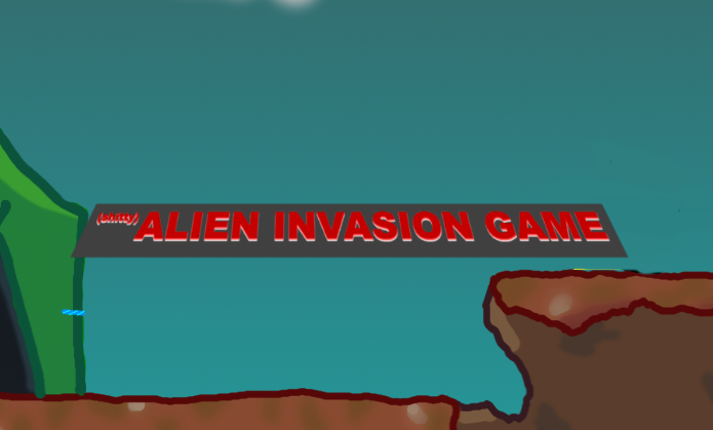 (shitty) ALIEN INVASION GAME Game Cover